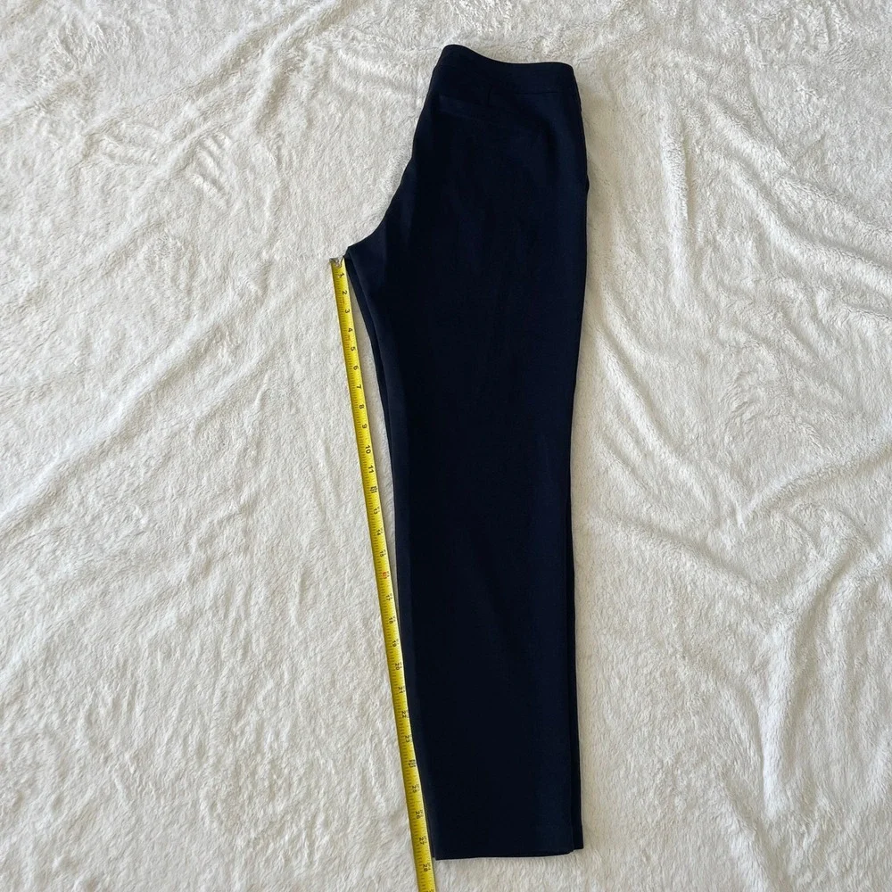 American Giant Black Ponte Pant Straight Leg Trousers Made in USA Size 12 - Picture 11 of 11